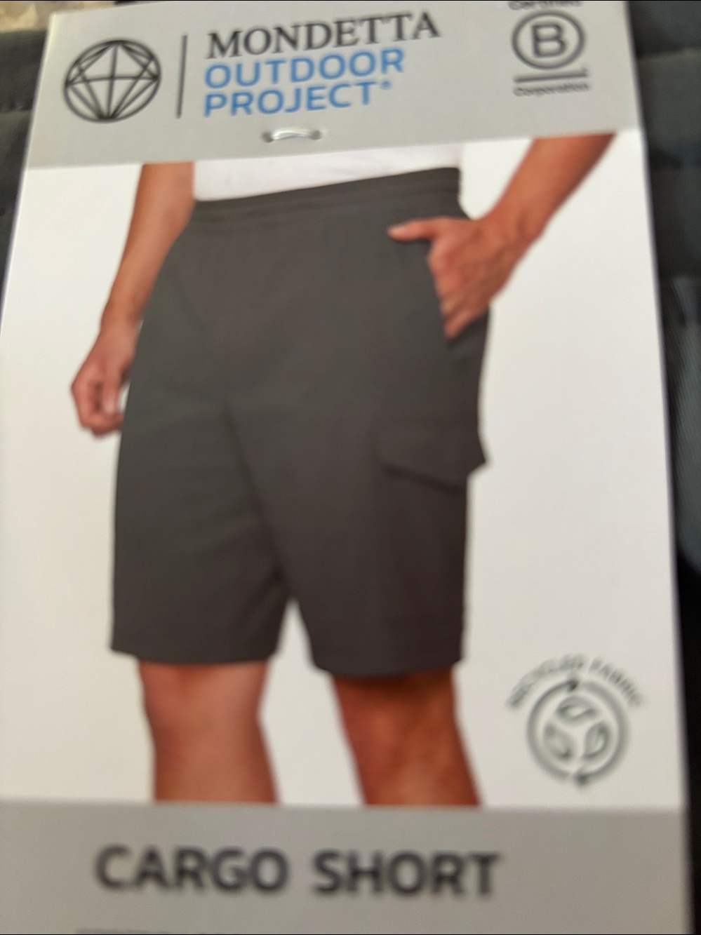 Mondetta Men's Outdoor Project Gray Cargo Shorts